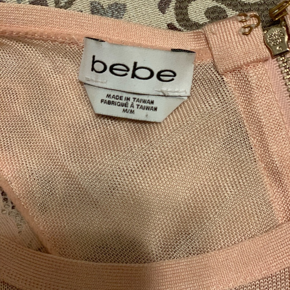Bebe mini dress 😍
